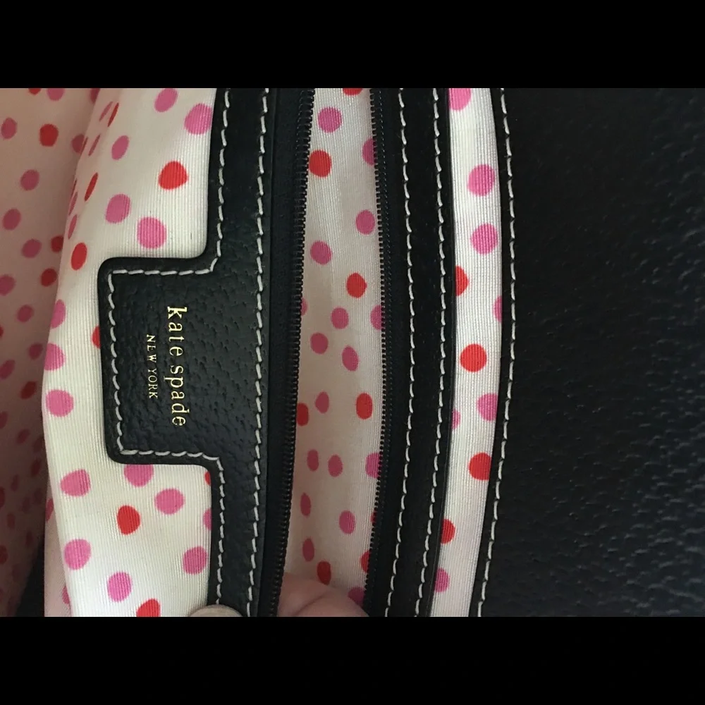 COPY - Large black Kate Spade handbag - Picture 6 of 11